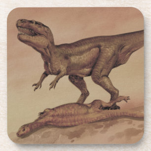 Posavasos Dinosaurios Vintage, Giganotosaurus carnívoro