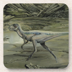 Posavasos Dinosaurios Vintage, un Hypsilophodon del Cretácic