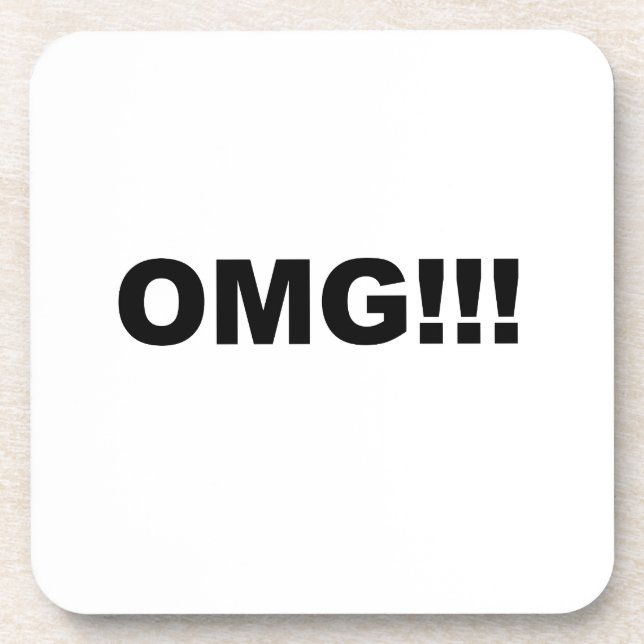 Posavasos ¡¡¡Dios mío!!! (Frente)