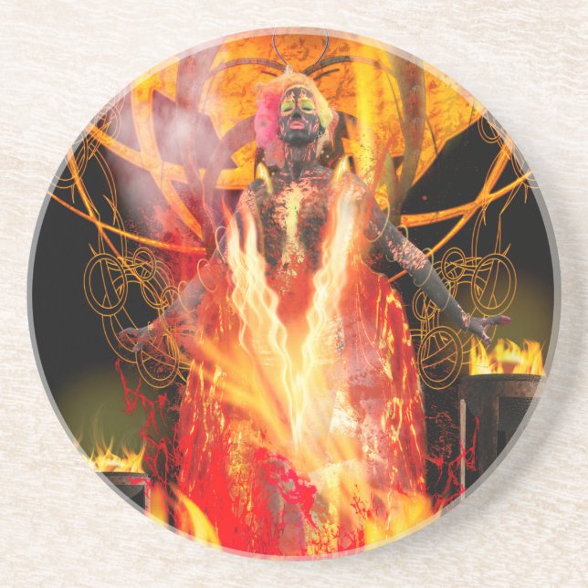 Posavasos Diosa de Fire PELE (Frente)