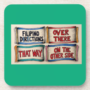 Posavasos Direcciones callejeras filipinas