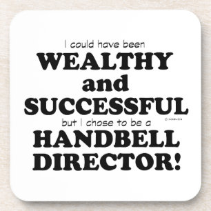 Posavasos Director de Handbell Wealthy y Exitoso