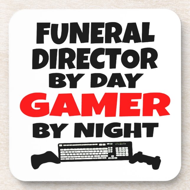 Posavasos Director Funeral Gamer (Frente)