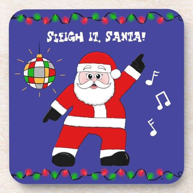 Posavasos Disco Santa (Frente)