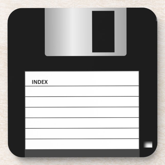 Posavasos Discos de disquete clásicos de 3,5" (Frente)