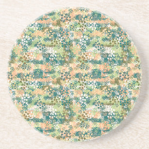 Posavasos Diseñador artístico abstracto de jardín del suroes