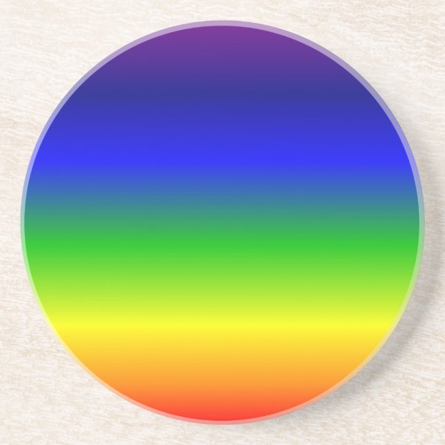 Posavasos Diseñador personalizado de color (Frente)