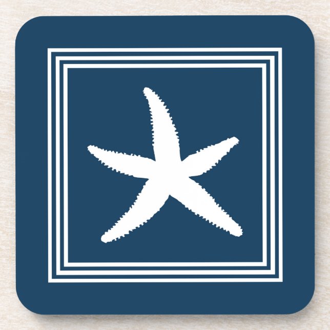 Posavasos Diseño acuático (Frente)