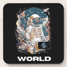 Posavasos Diseño astronauta mundial