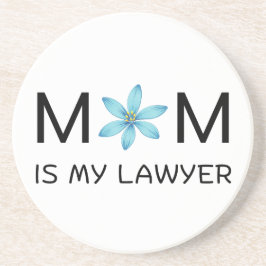 Posavasos Diseño botánico estético clásico femenino