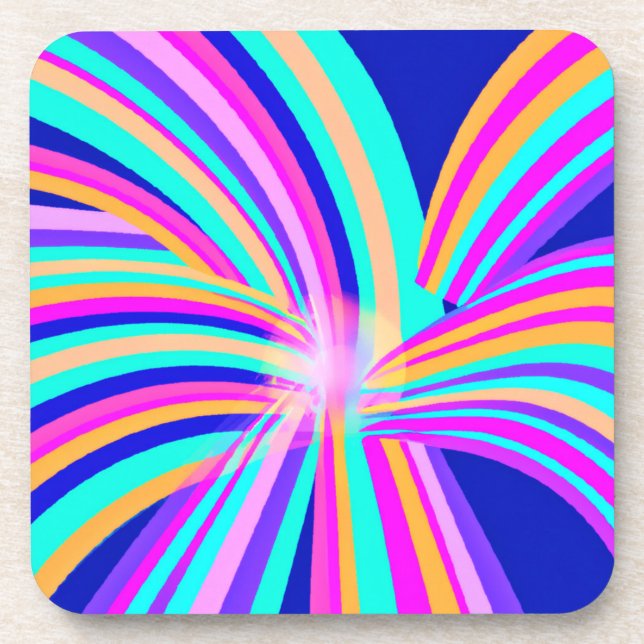 Posavasos Diseño de arte de patrones único (Frente)