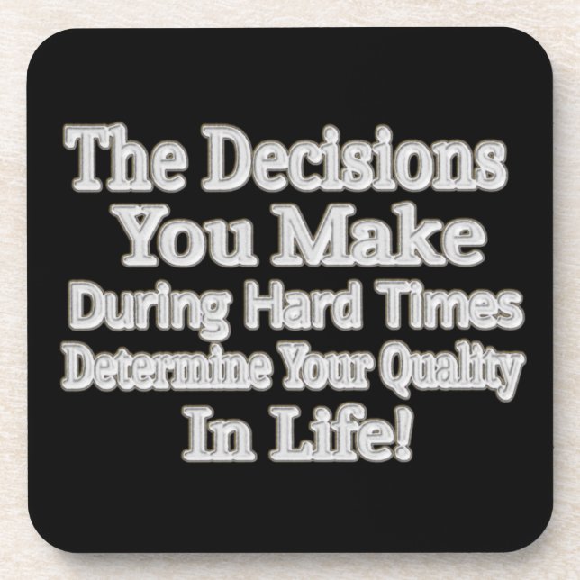 Posavasos Diseño de Artesanía Cuidada "¡Su Calidad En La Vid (Frente)