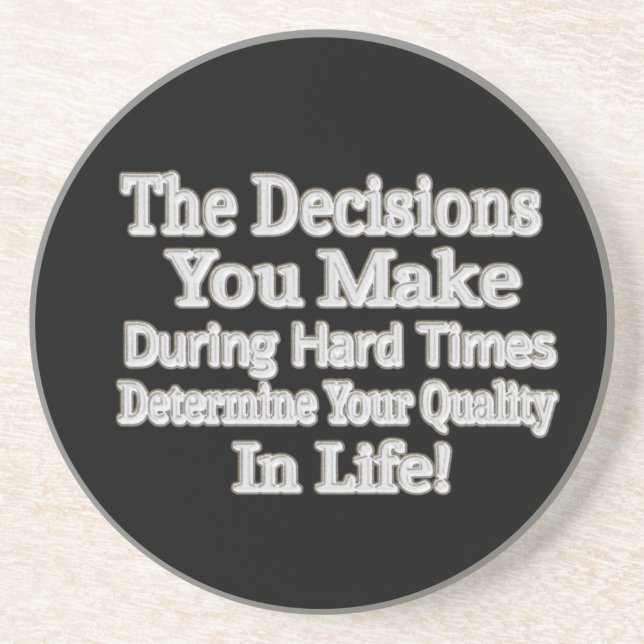 Posavasos Diseño de Artesanía Cuidada "¡Su Calidad En La Vid (Frente)