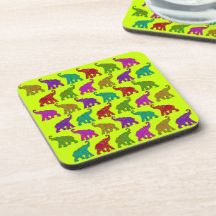 Posavasos Diseño de baldosas para el patrón Elephant Walk