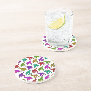 Posavasos Diseño de baldosas para el patrón Elephant Walk