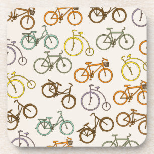 Posavasos diseño de bicicletas