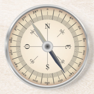 Posavasos Diseño de brújula
