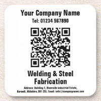 Diseño de código QR de soldadura y fabricación