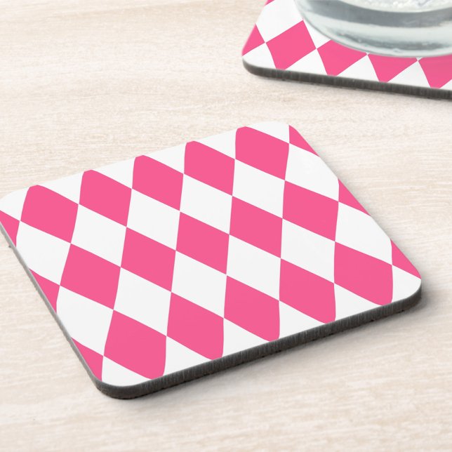 Posavasos Diseño de comprobadores de diamantes de Harlequin  (Subido por el creador)