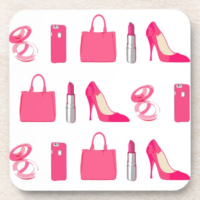 Posavasos Diseño de cosas alegres (Frente)