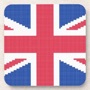 Posavasos Diseño de cosido cruzado original Jack Union