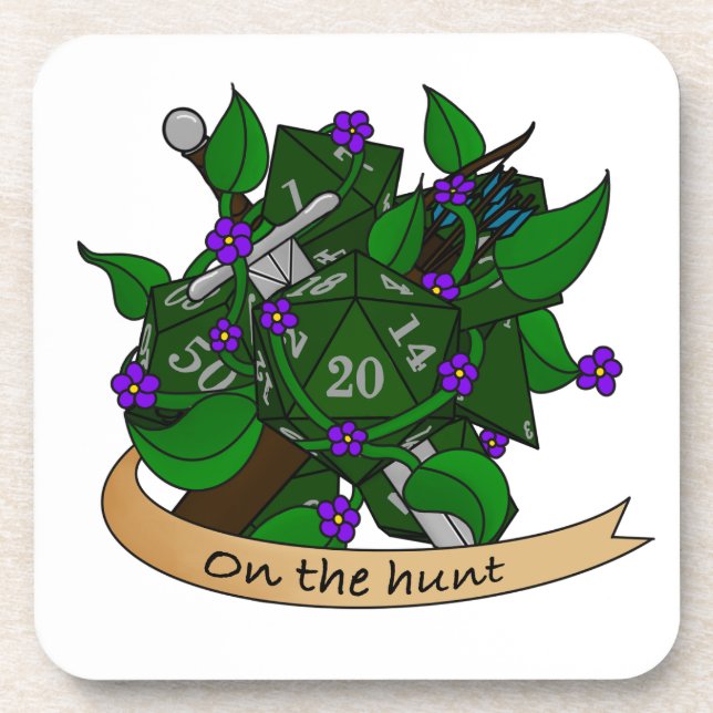 Posavasos Diseño de dados de Ranger (Frente)