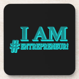 Posavasos Diseño de expresiones "SOY EMPRENDEDOR". ¡Hazte co