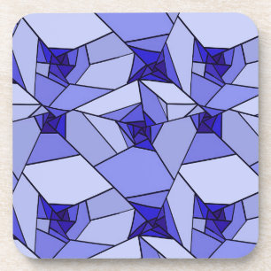 Posavasos Diseño de flujo de patrón de armonía geométrica ab
