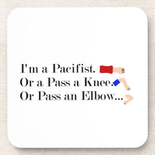 Posavasos Diseño de Humor Pacifista de MMA