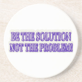 Posavasos Diseño de ilustraciones "BE THE SOLUTION" Buy Now