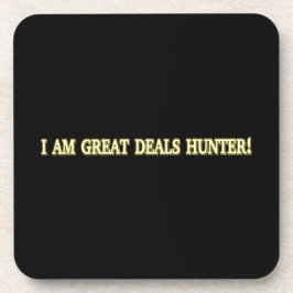 Posavasos Diseño de ilustraciones "Great Deals Hunter" Compr