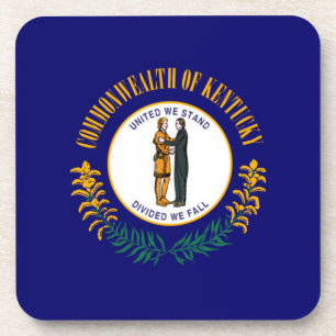 Posavasos Diseño de la bandera del estado de Kentucky