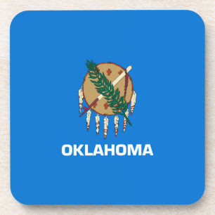 Posavasos Diseño de la bandera del estado de Oklahoma