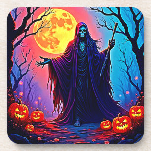 Posavasos Diseño de la llamada a la muerte por luna de fanta