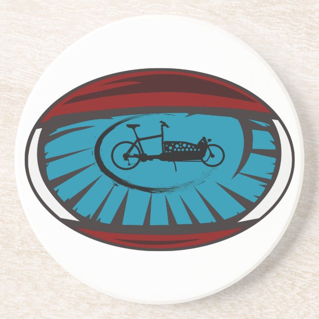 Posavasos Diseño de Lastenrad im Auge (Frente)