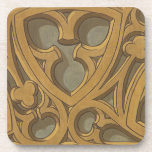 Posavasos Diseño de madera ornamental