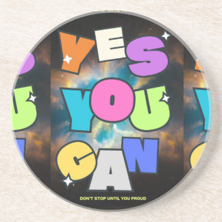 Posavasos Diseño de Mentalidad Motivacional Éxito Inspiració