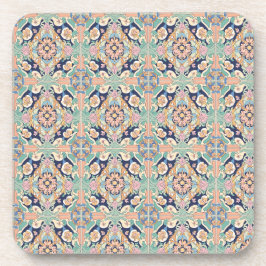 Posavasos Diseño de mosaico colorido