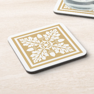 Posavasos Diseño de mosaico de hojas y maíz putty