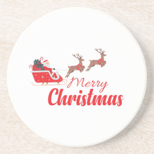 Posavasos Diseño de navidades y renos