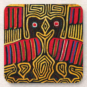 Posavasos Diseño de pato Mola indio Cuna