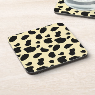 Posavasos Diseño de patrón de color de piel de animal de vac