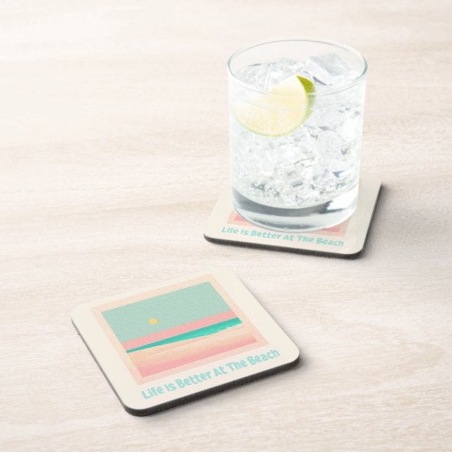 Posavasos Diseño de playa (Lado Derecho)