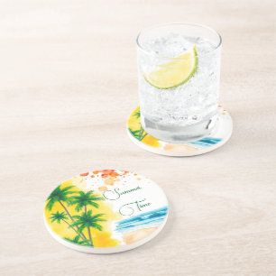 Posavasos diseño de playa “Verano”