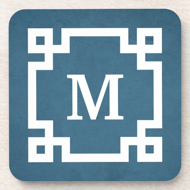 Posavasos Diseño del monograma (Frente)