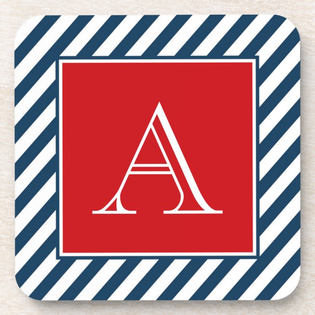 Posavasos Diseño del monograma (Frente)