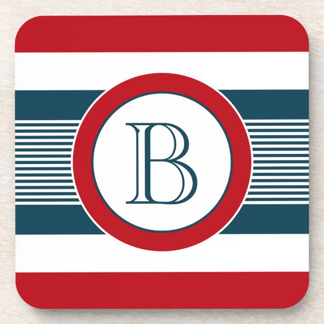 Posavasos Diseño del monograma (Frente)