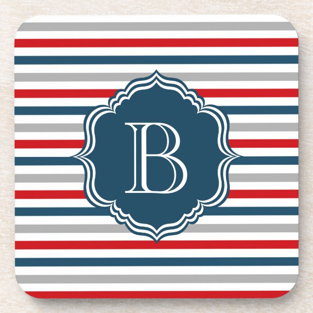 Posavasos Diseño del monograma (Frente)
