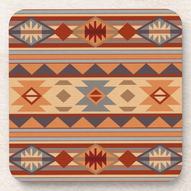 Posavasos Diseño del patrón suroeste Tan (Frente)