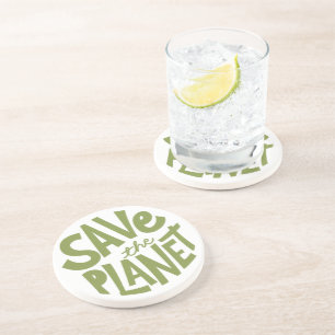 Posavasos Diseño Ecológico Salva el Planeta